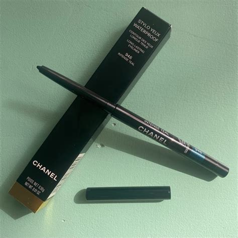 chanel stylo yeux waterproof intense teal